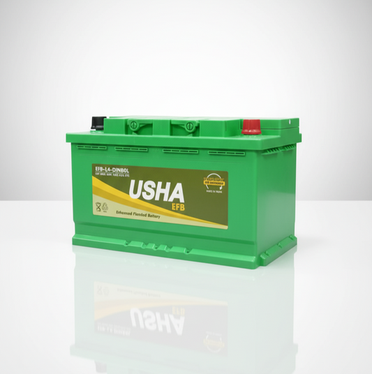 USHA EFB-L4-DIN80L 80AH