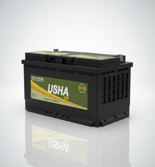 USHA EFB-L5-DIN100L 12V 100AH