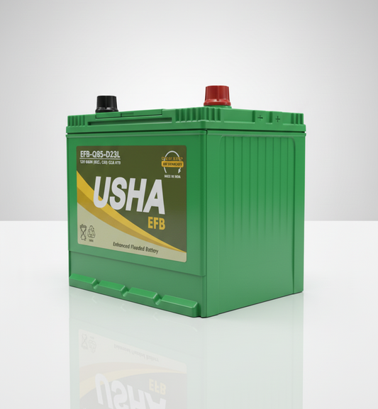 USHA EFB-Q85-D23L 60AH