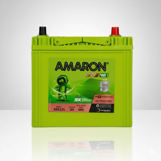 AMARON 85D23L 60AH 1.5-Years Warranty