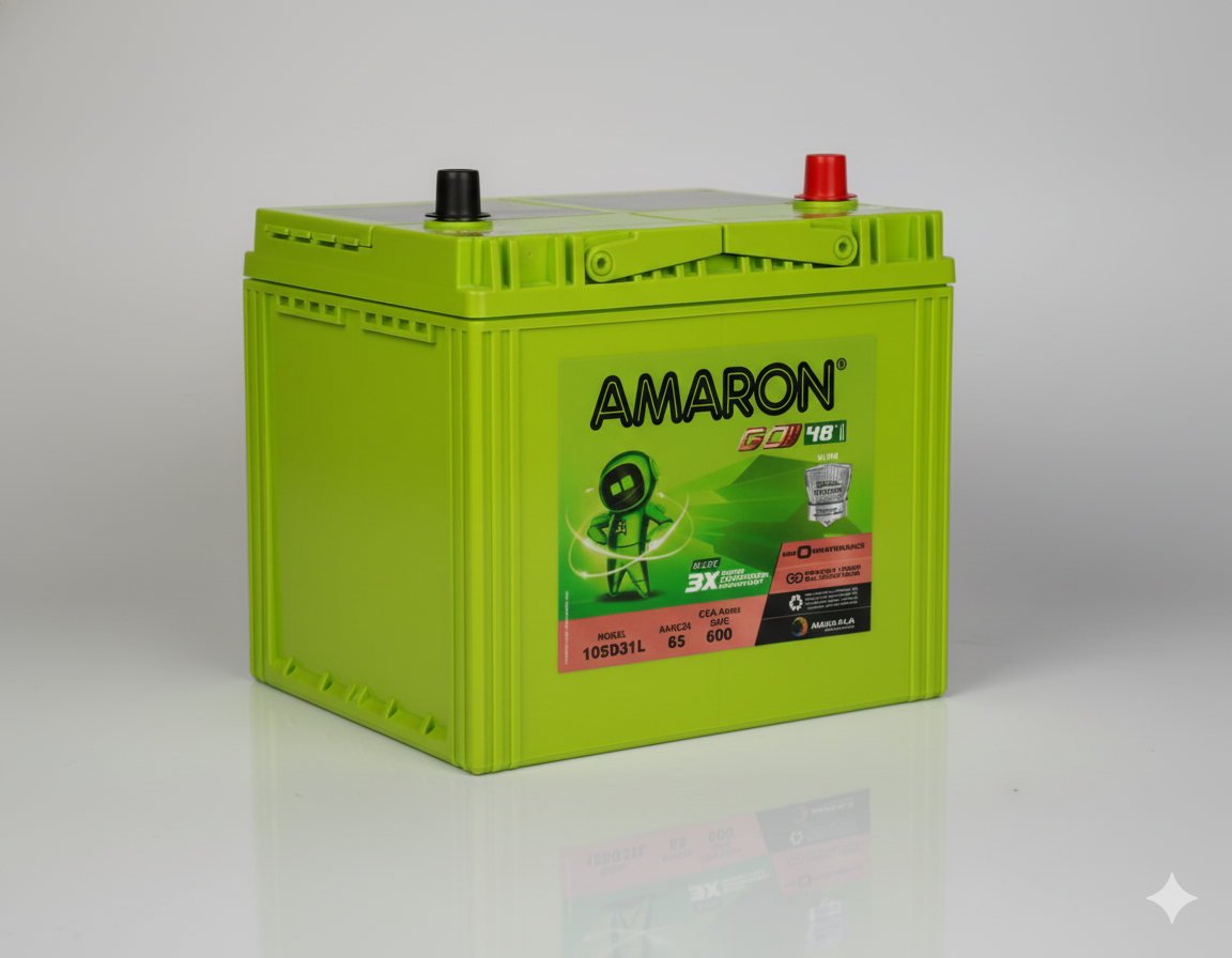 AMARON 105D31L 80AH 1.5-Years Warranty