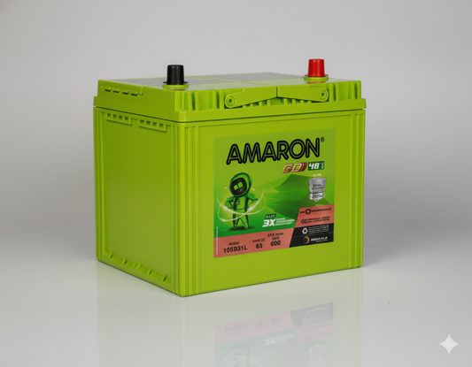 AMARON 105D31L 80AH 1.5-Years Warranty