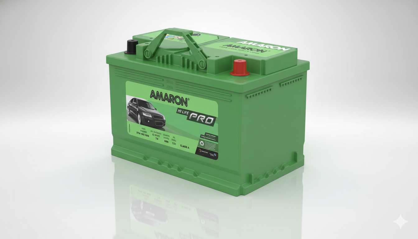 AMARON DIN74/57412 74AH 2-Years Warranty