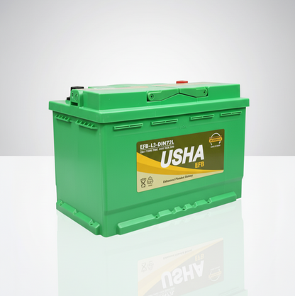 USHA EFB-L3-DIN72L 72AH