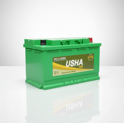 USHA EFB-L4-DIN80L 80AH
