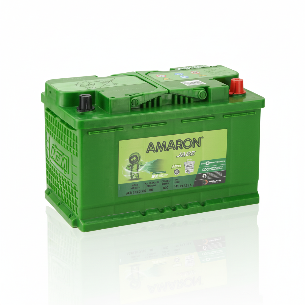 AMARON AGM-DIN80 80AH 2-Years Warranty