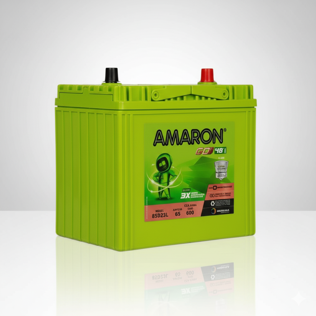 AMARON 85D23L 60AH 1.5-Years Warranty